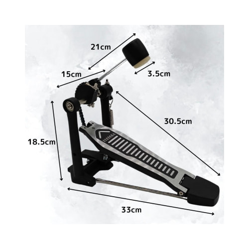 エレドラ ドラム用キックペダル DRP-02 サイズ