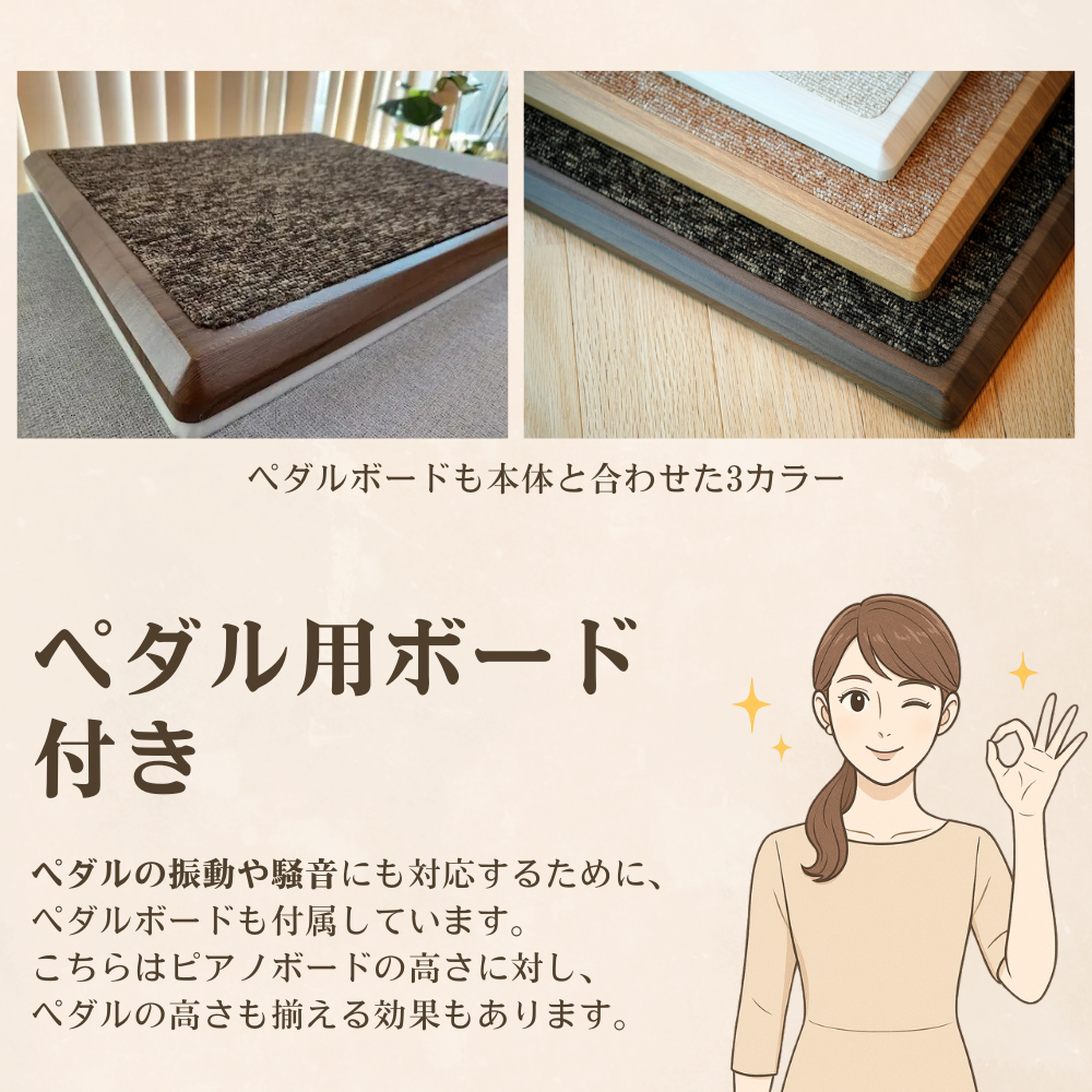 ペダル用ボード