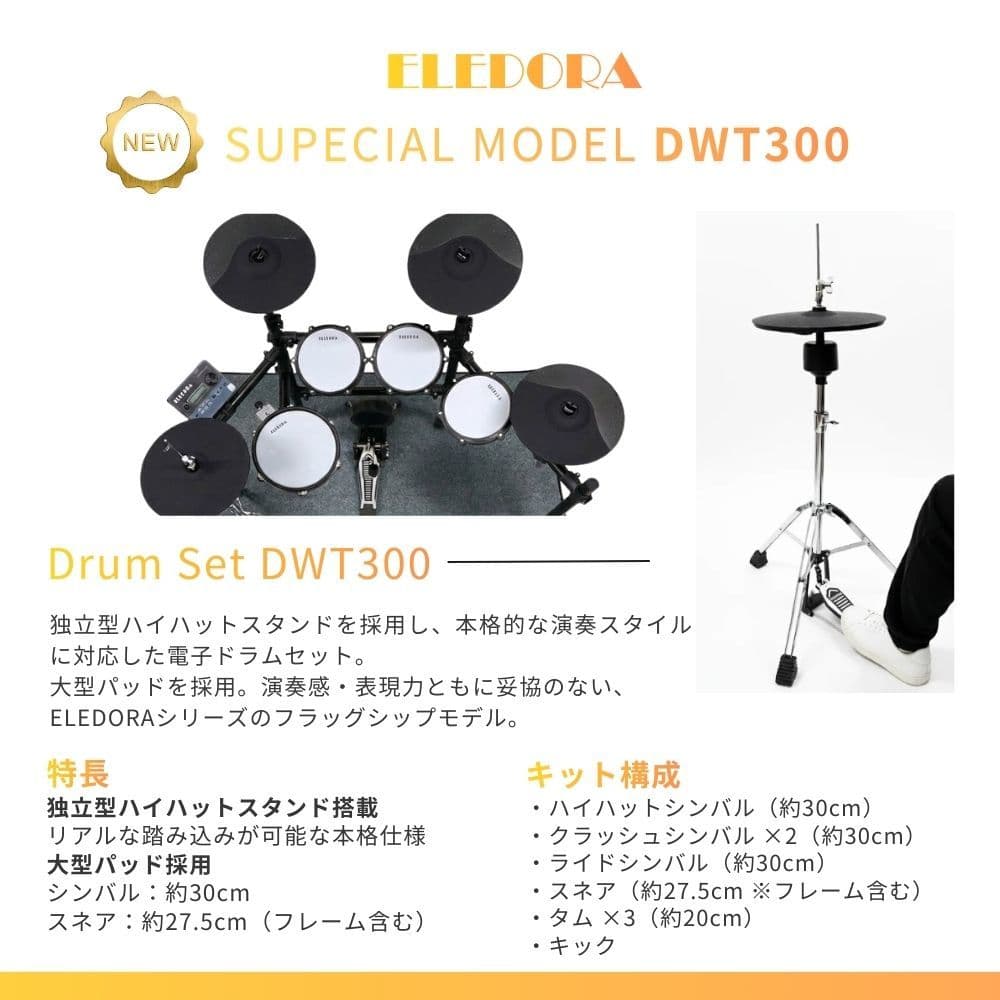 DWT-300(4シンバルSPセット)