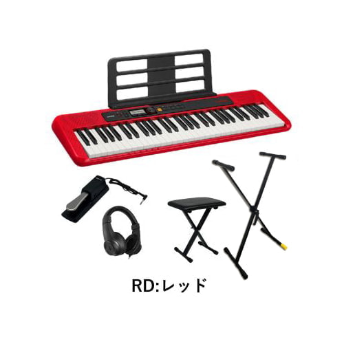 CT-S200RD すぐに演奏できるフルセット