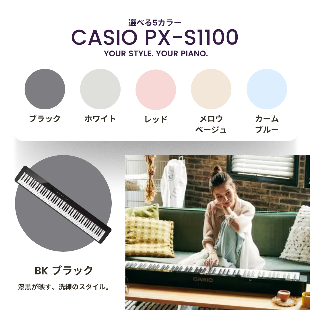 PX-S1100 各カラー