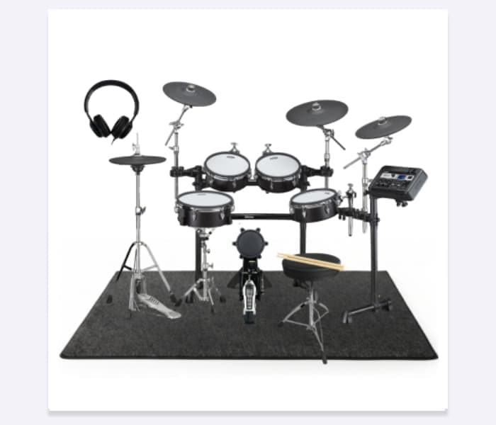 DTX8K-M BLACK FOREST(メッシュパッド) 演奏セット