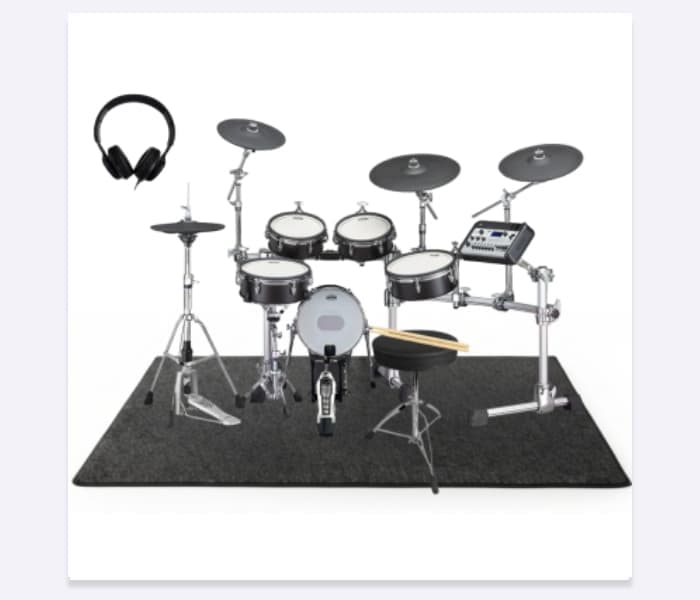 DTX10K-X BLACK FOREST(シリコンパッド) 演奏セット