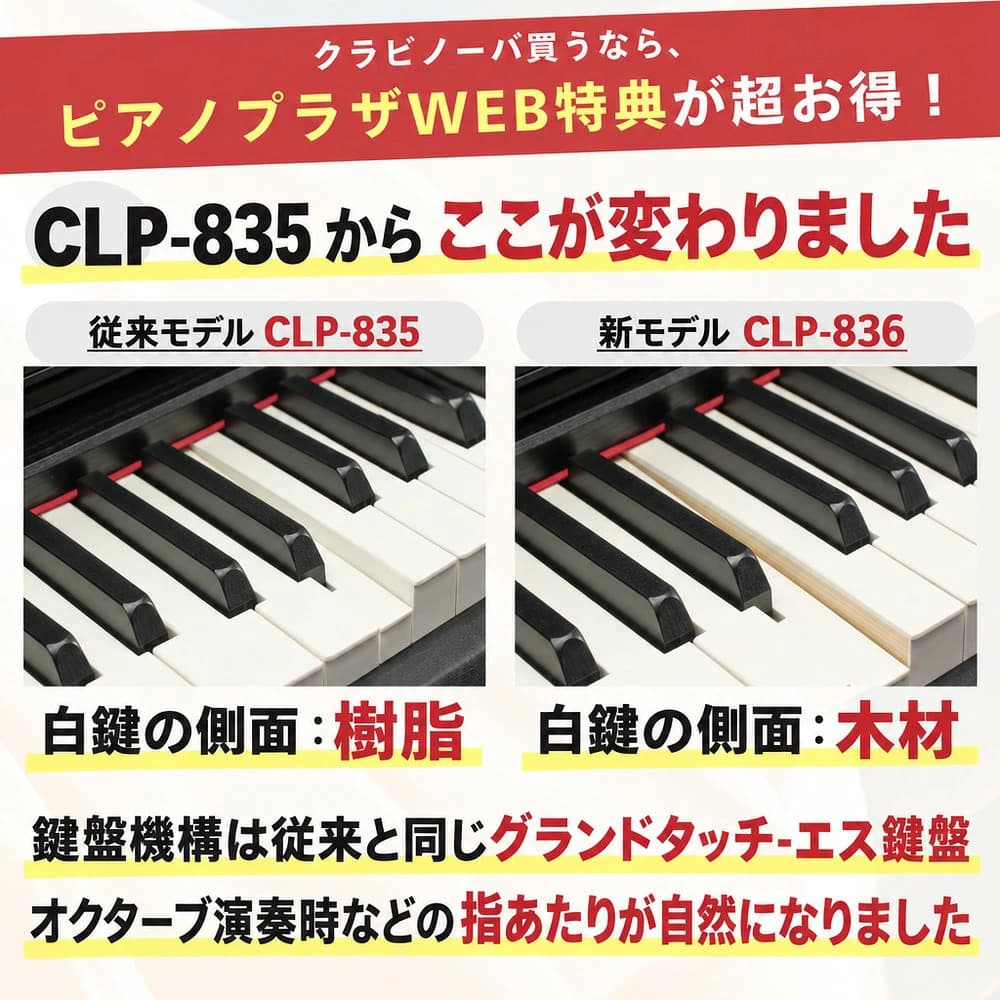 鍵盤が変わりました